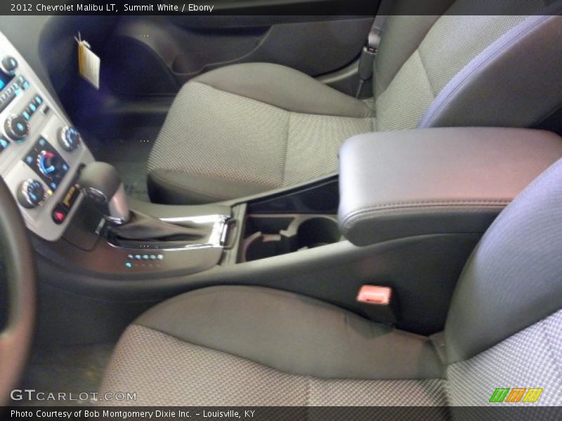 Summit White / Ebony 2012 Chevrolet Malibu LT