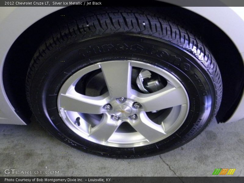 Silver Ice Metallic / Jet Black 2012 Chevrolet Cruze LT