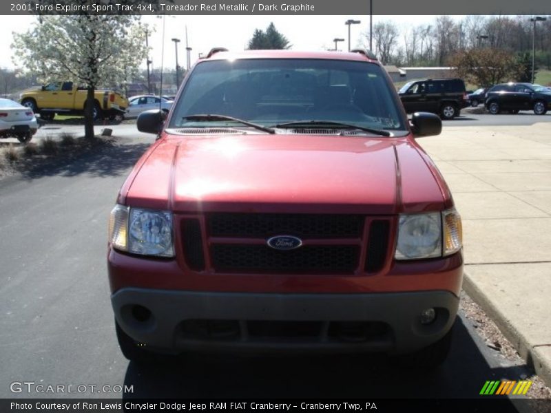 Toreador Red Metallic / Dark Graphite 2001 Ford Explorer Sport Trac 4x4