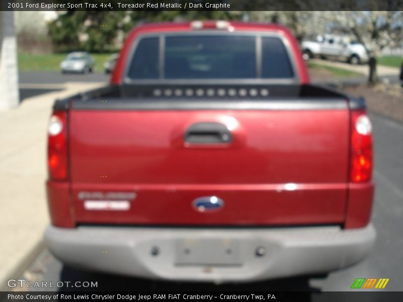 Toreador Red Metallic / Dark Graphite 2001 Ford Explorer Sport Trac 4x4