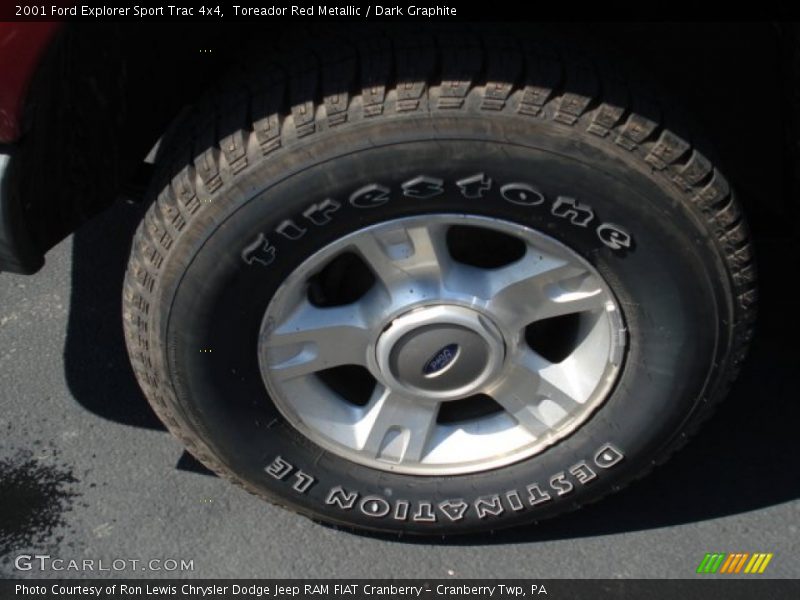 Toreador Red Metallic / Dark Graphite 2001 Ford Explorer Sport Trac 4x4