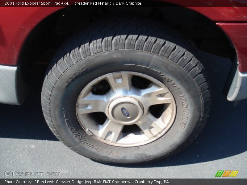 Toreador Red Metallic / Dark Graphite 2001 Ford Explorer Sport Trac 4x4