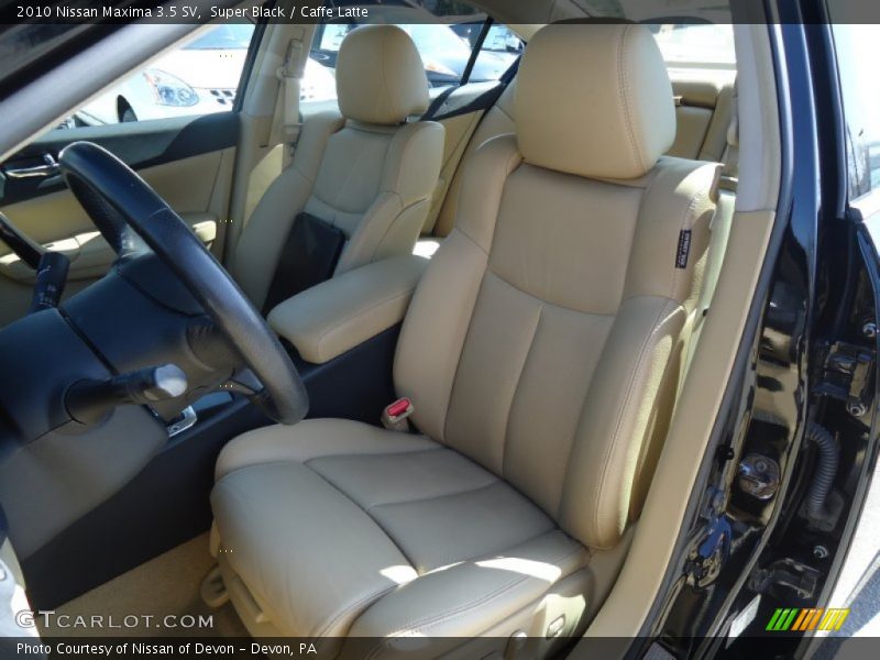 Super Black / Caffe Latte 2010 Nissan Maxima 3.5 SV
