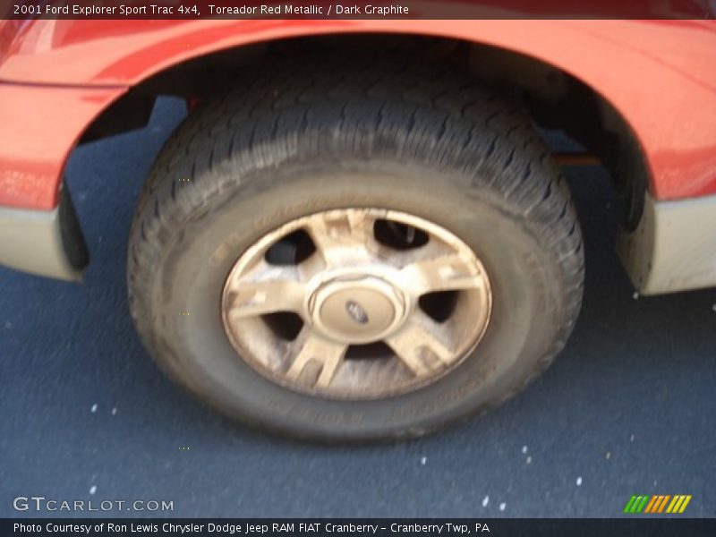Toreador Red Metallic / Dark Graphite 2001 Ford Explorer Sport Trac 4x4
