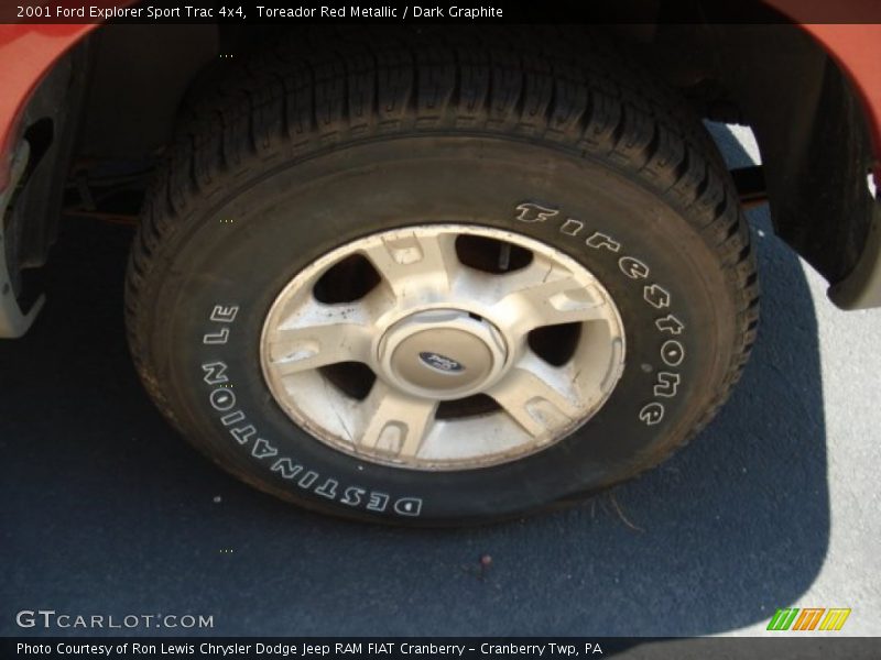 Toreador Red Metallic / Dark Graphite 2001 Ford Explorer Sport Trac 4x4