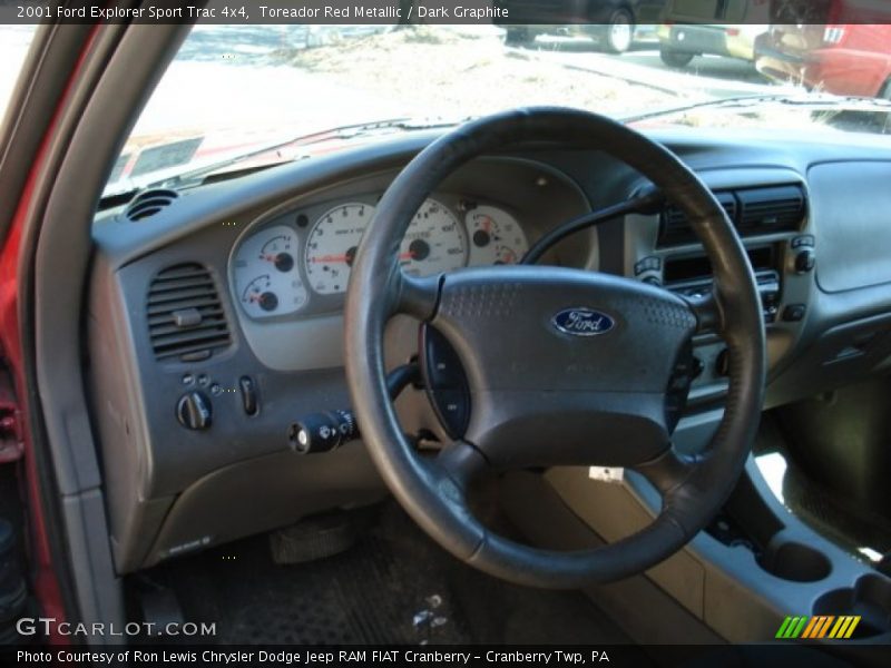 Toreador Red Metallic / Dark Graphite 2001 Ford Explorer Sport Trac 4x4