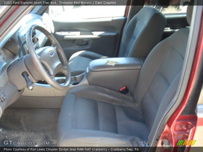 Toreador Red Metallic / Dark Graphite 2001 Ford Explorer Sport Trac 4x4