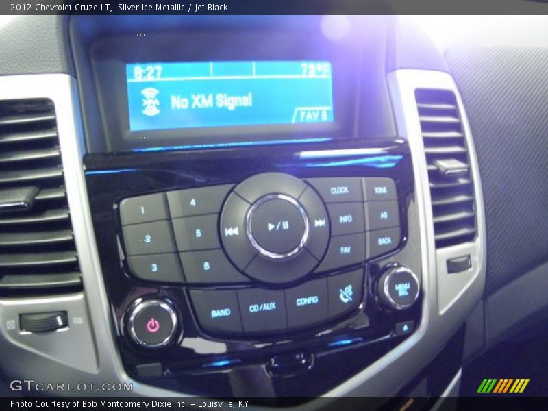 Silver Ice Metallic / Jet Black 2012 Chevrolet Cruze LT