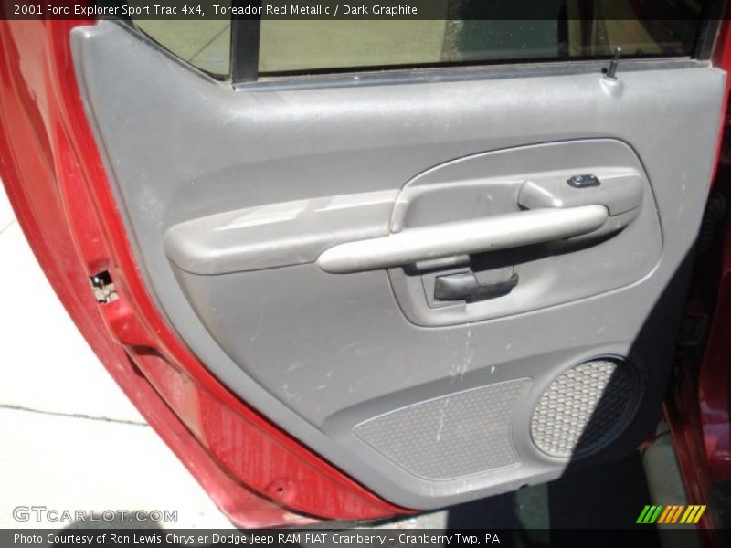 Toreador Red Metallic / Dark Graphite 2001 Ford Explorer Sport Trac 4x4