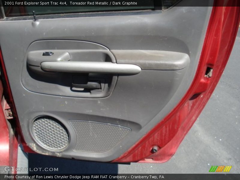 Toreador Red Metallic / Dark Graphite 2001 Ford Explorer Sport Trac 4x4