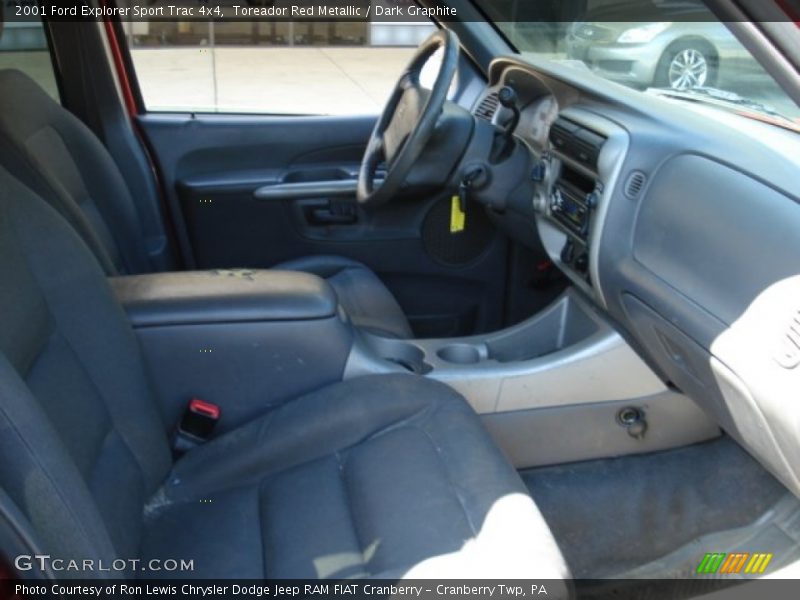 Toreador Red Metallic / Dark Graphite 2001 Ford Explorer Sport Trac 4x4