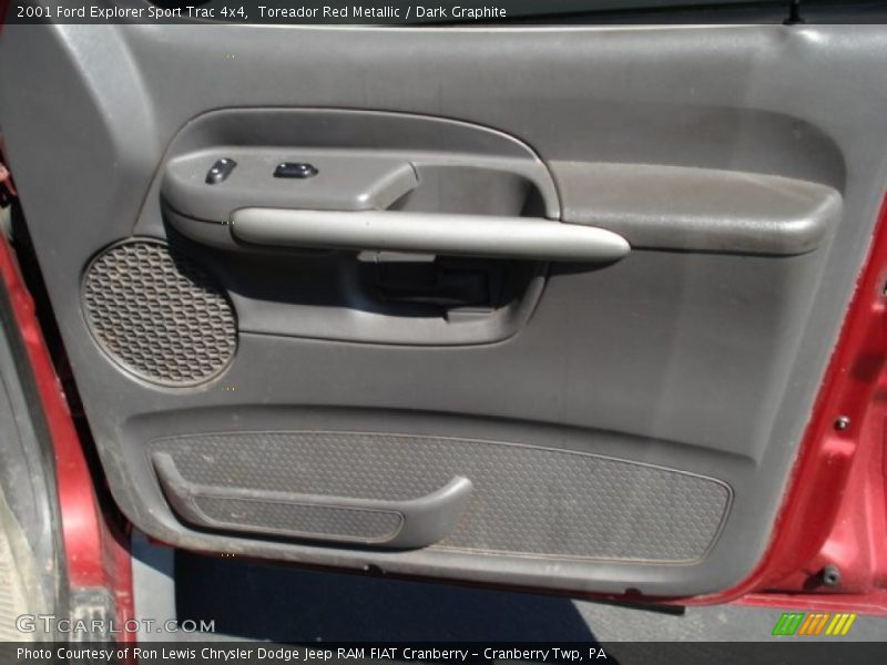 Toreador Red Metallic / Dark Graphite 2001 Ford Explorer Sport Trac 4x4