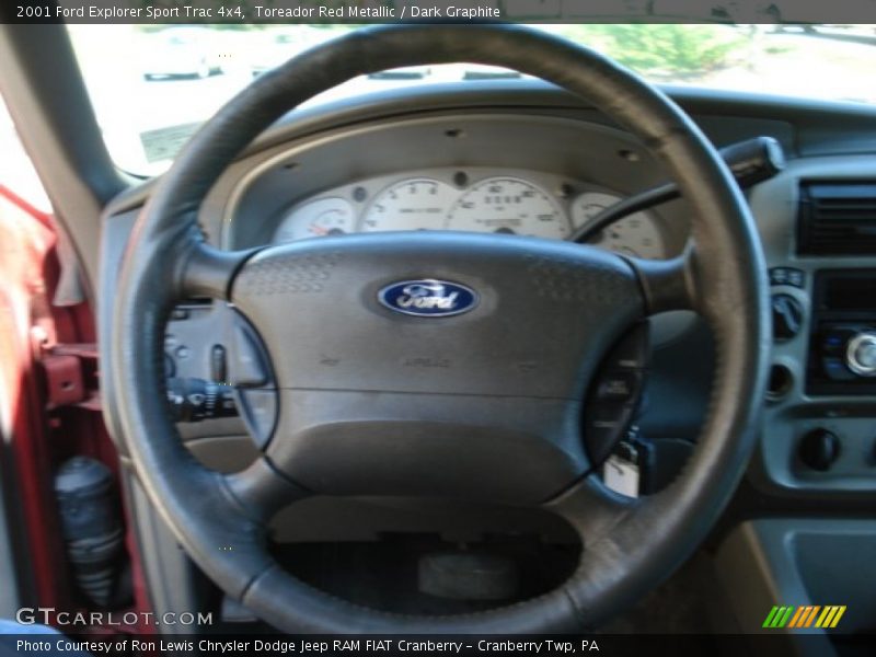 Toreador Red Metallic / Dark Graphite 2001 Ford Explorer Sport Trac 4x4