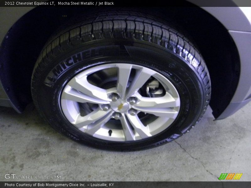 Mocha Steel Metallic / Jet Black 2012 Chevrolet Equinox LT