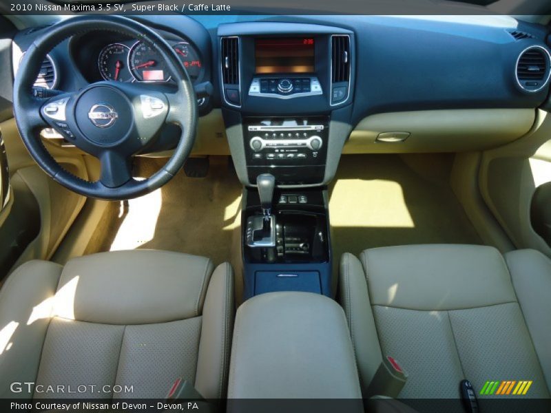Super Black / Caffe Latte 2010 Nissan Maxima 3.5 SV