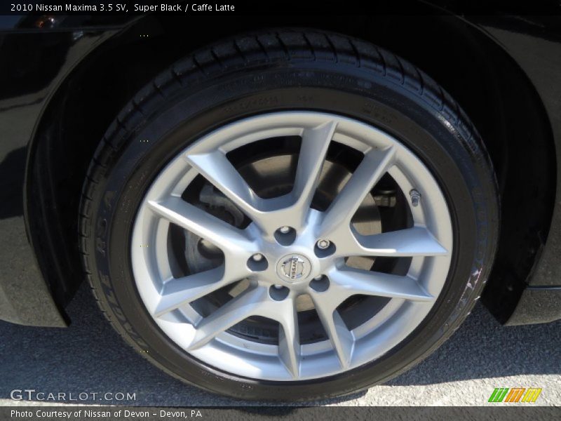 Super Black / Caffe Latte 2010 Nissan Maxima 3.5 SV