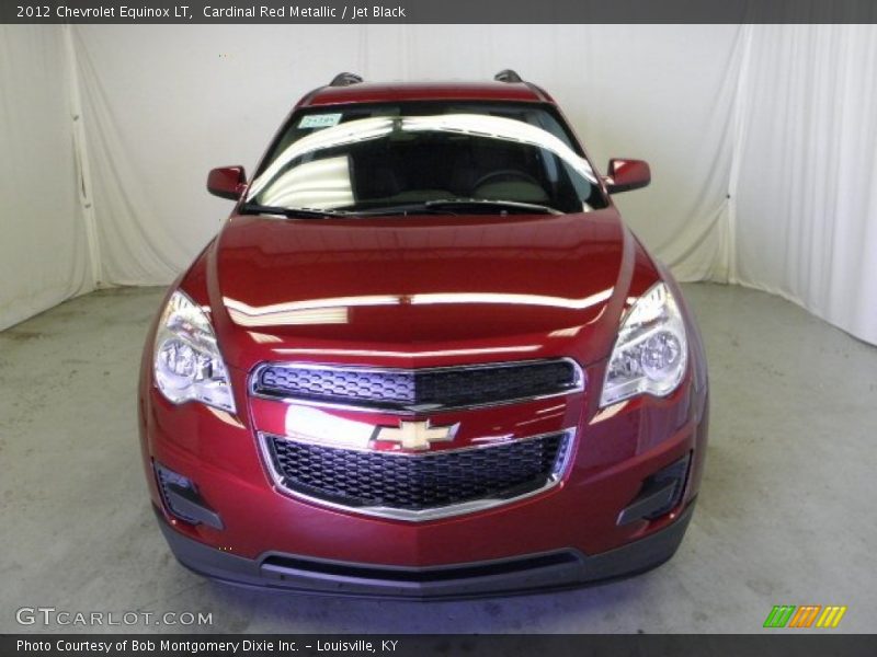 Cardinal Red Metallic / Jet Black 2012 Chevrolet Equinox LT