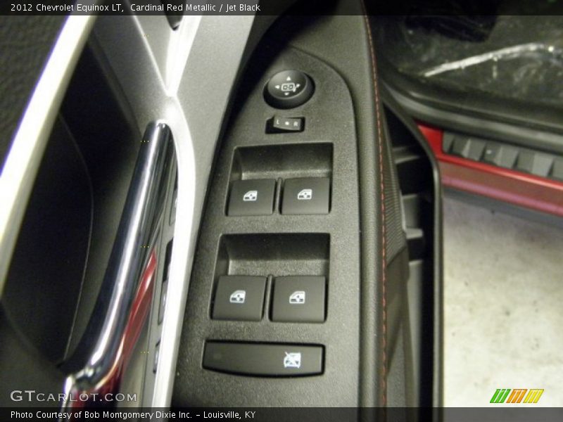Cardinal Red Metallic / Jet Black 2012 Chevrolet Equinox LT