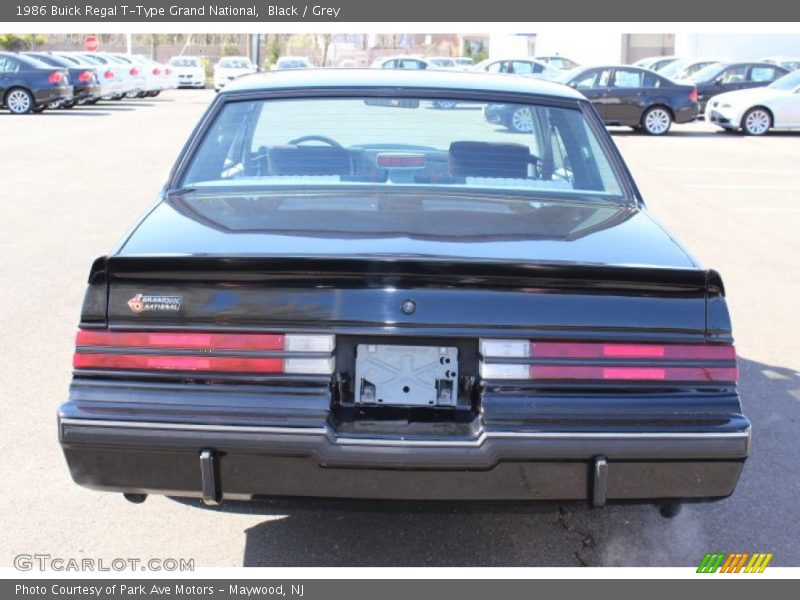  1986 Regal T-Type Grand National Black