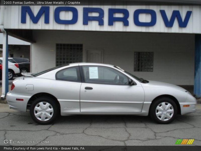 Ultra Silver Metallic / Graphite 2003 Pontiac Sunfire