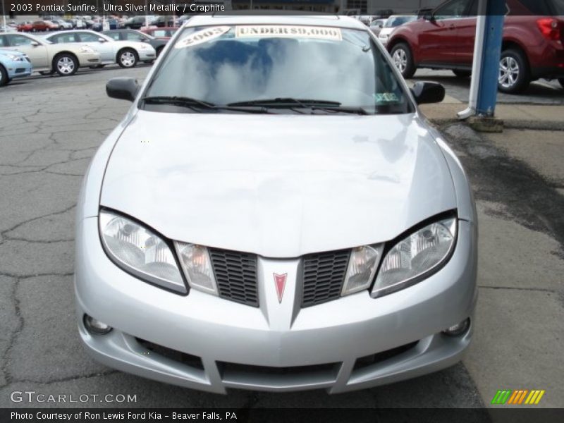 Ultra Silver Metallic / Graphite 2003 Pontiac Sunfire