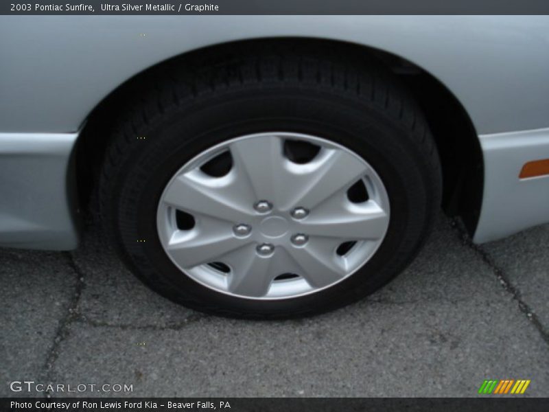 Ultra Silver Metallic / Graphite 2003 Pontiac Sunfire