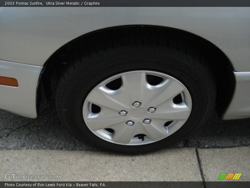 Ultra Silver Metallic / Graphite 2003 Pontiac Sunfire