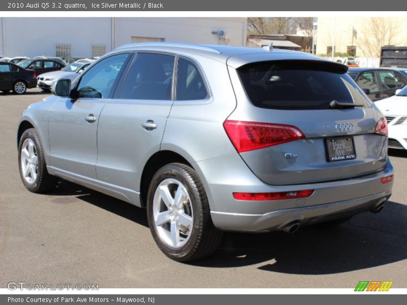 Ice Silver Metallic / Black 2010 Audi Q5 3.2 quattro