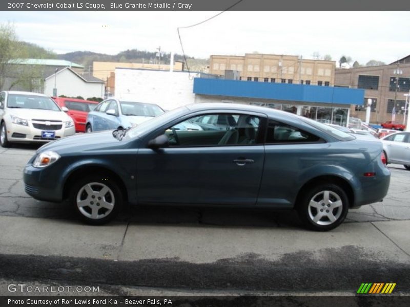 Blue Granite Metallic / Gray 2007 Chevrolet Cobalt LS Coupe