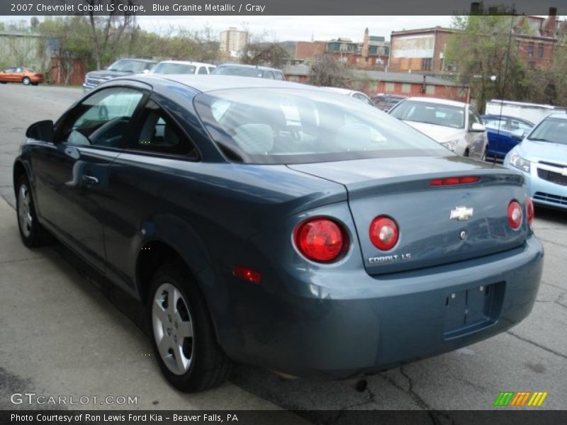 Blue Granite Metallic / Gray 2007 Chevrolet Cobalt LS Coupe