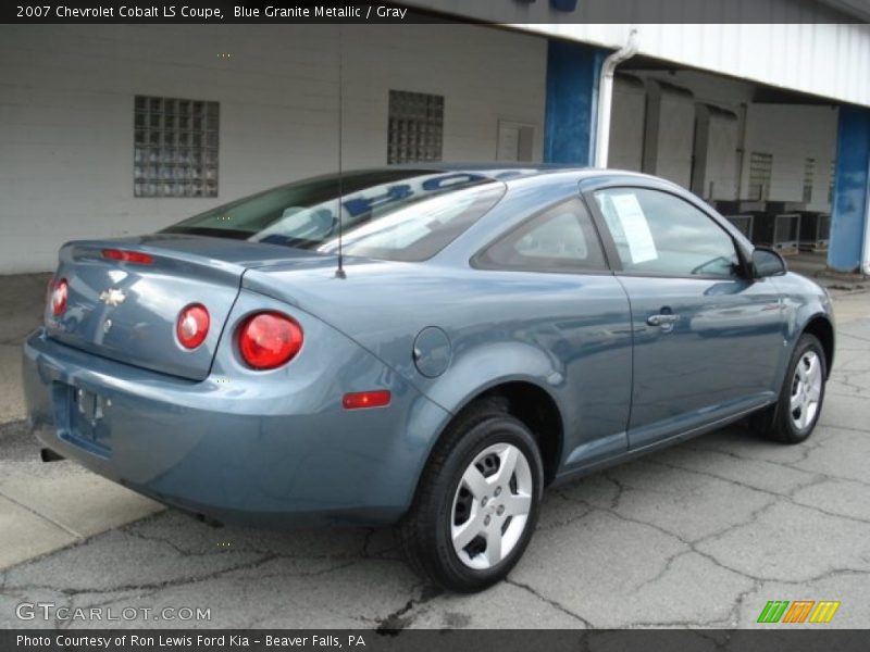 Blue Granite Metallic / Gray 2007 Chevrolet Cobalt LS Coupe