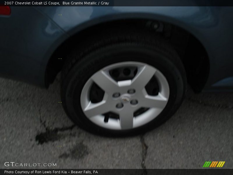 Blue Granite Metallic / Gray 2007 Chevrolet Cobalt LS Coupe