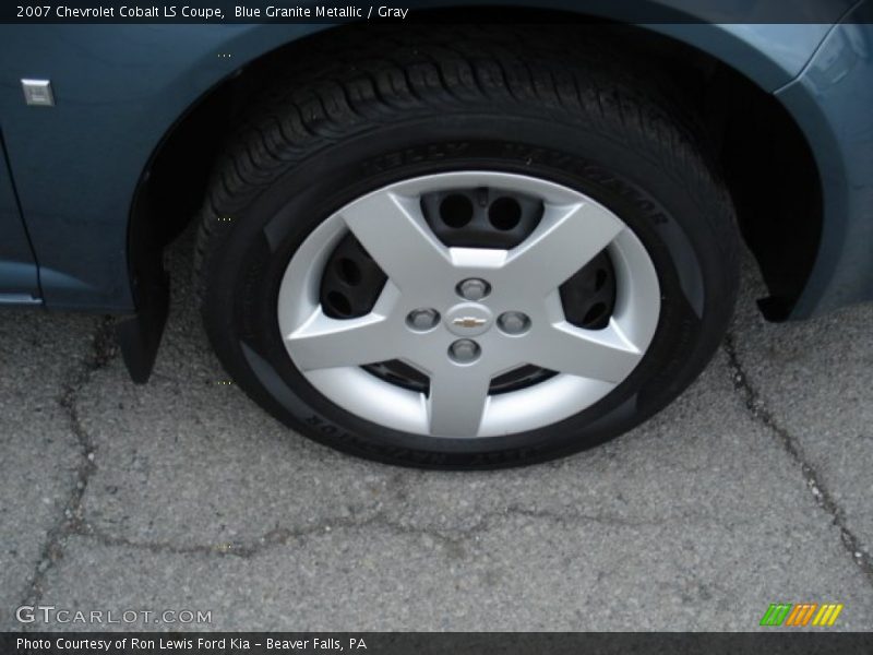 Blue Granite Metallic / Gray 2007 Chevrolet Cobalt LS Coupe