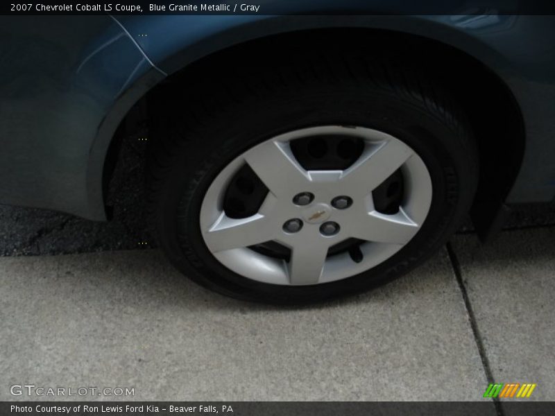 Blue Granite Metallic / Gray 2007 Chevrolet Cobalt LS Coupe