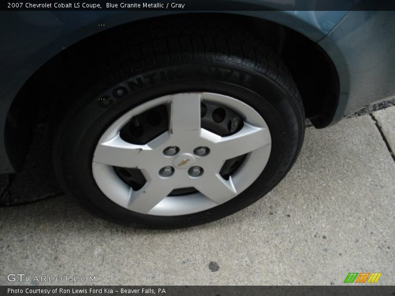 Blue Granite Metallic / Gray 2007 Chevrolet Cobalt LS Coupe