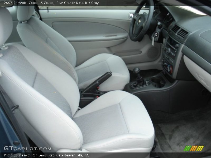 Blue Granite Metallic / Gray 2007 Chevrolet Cobalt LS Coupe