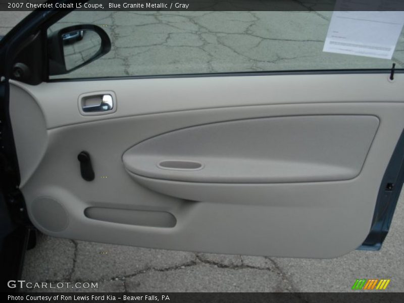 Blue Granite Metallic / Gray 2007 Chevrolet Cobalt LS Coupe