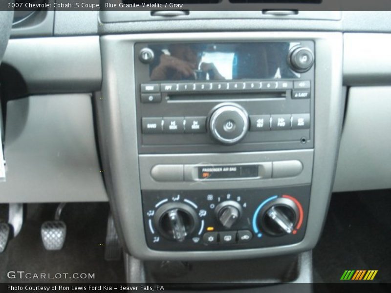 Blue Granite Metallic / Gray 2007 Chevrolet Cobalt LS Coupe