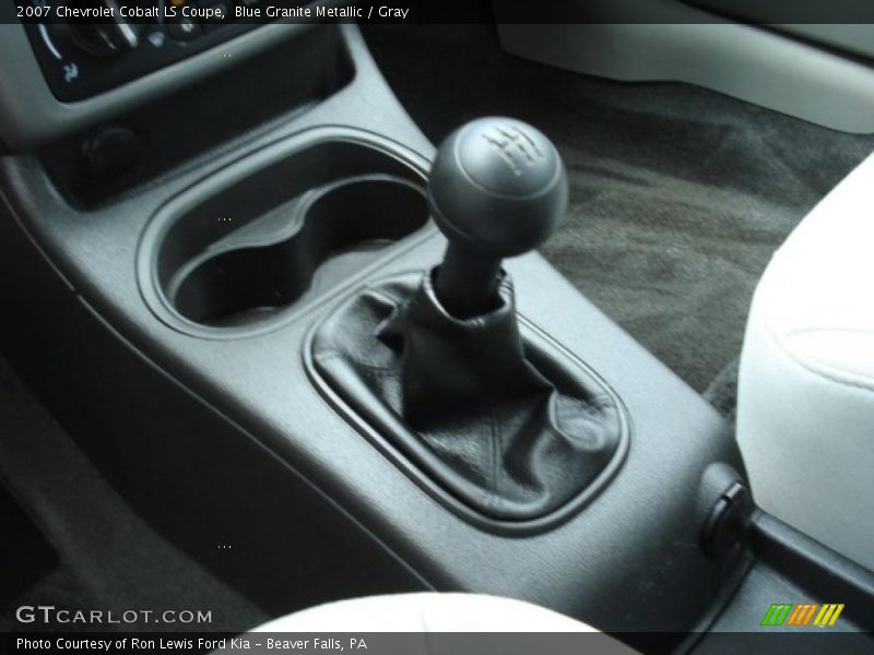 Blue Granite Metallic / Gray 2007 Chevrolet Cobalt LS Coupe