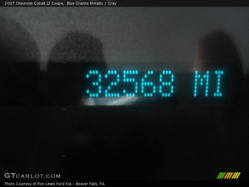 Blue Granite Metallic / Gray 2007 Chevrolet Cobalt LS Coupe