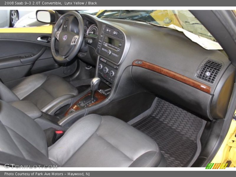  2008 9-3 2.0T Convertible Black Interior