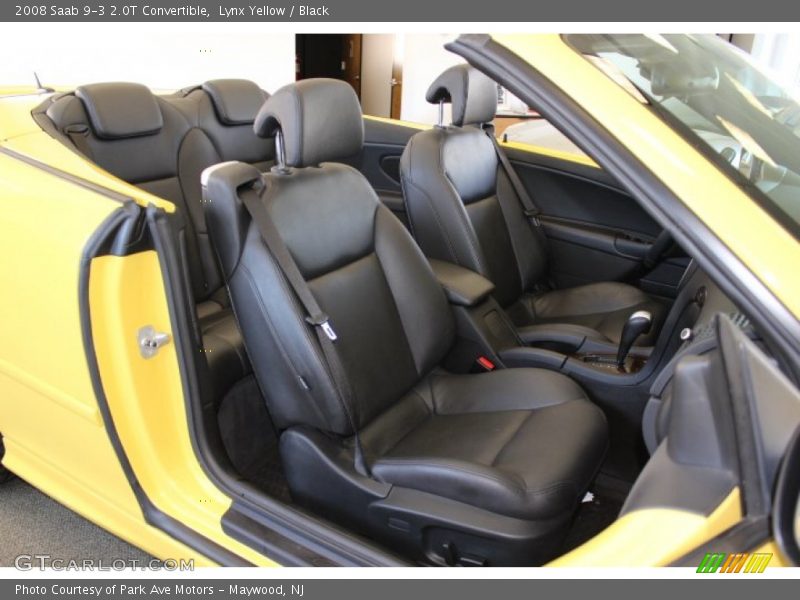  2008 9-3 2.0T Convertible Black Interior