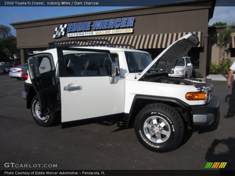 Iceberg White / Dark Charcoal 2009 Toyota FJ Cruiser