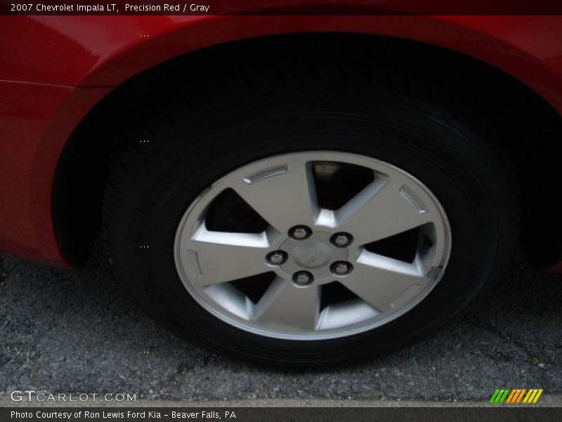 Precision Red / Gray 2007 Chevrolet Impala LT