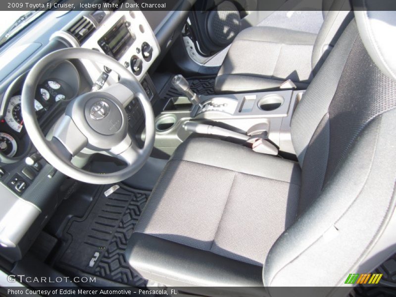 Iceberg White / Dark Charcoal 2009 Toyota FJ Cruiser
