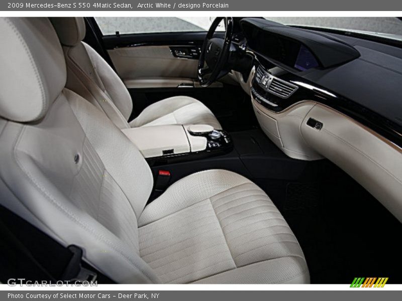  2009 S 550 4Matic Sedan designo Porcelain Interior