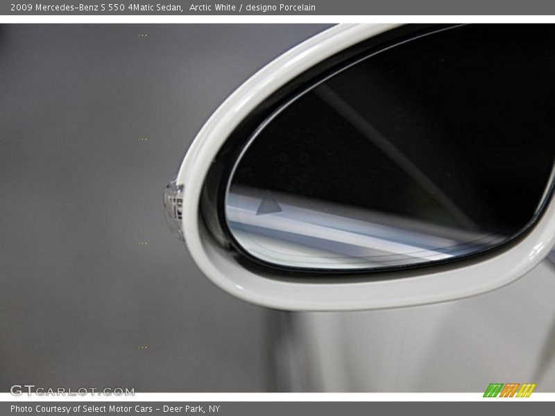 Arctic White / designo Porcelain 2009 Mercedes-Benz S 550 4Matic Sedan