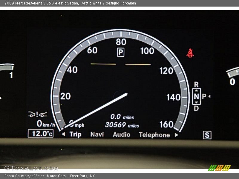 Arctic White / designo Porcelain 2009 Mercedes-Benz S 550 4Matic Sedan