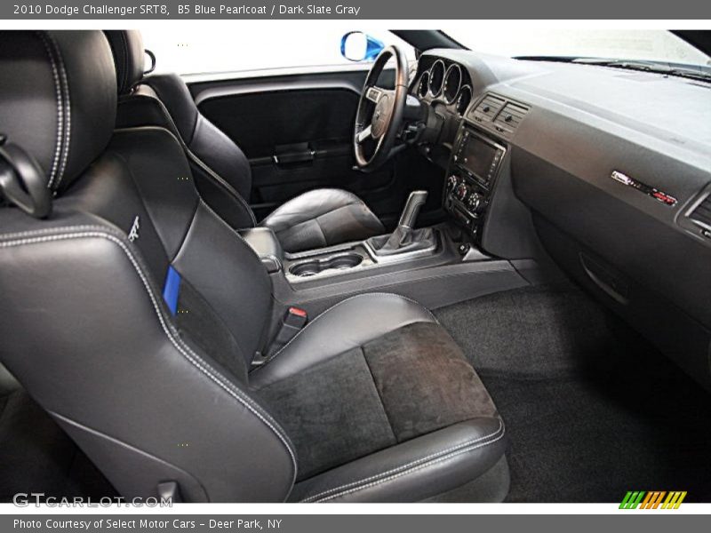 B5 Blue Pearlcoat / Dark Slate Gray 2010 Dodge Challenger SRT8
