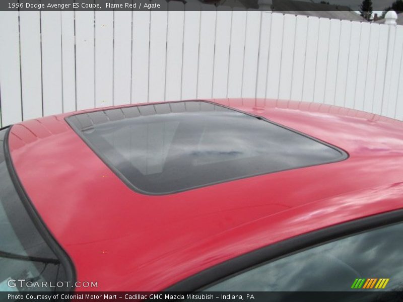 Flame Red / Agate 1996 Dodge Avenger ES Coupe